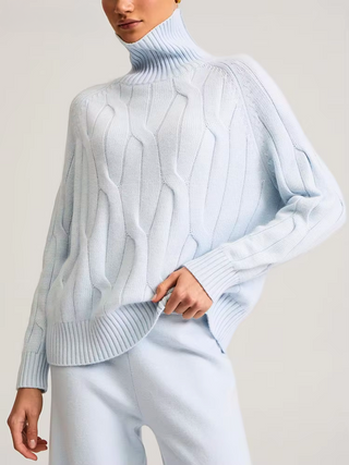 GABRIELLE CLOUD-KNIT SWEATER