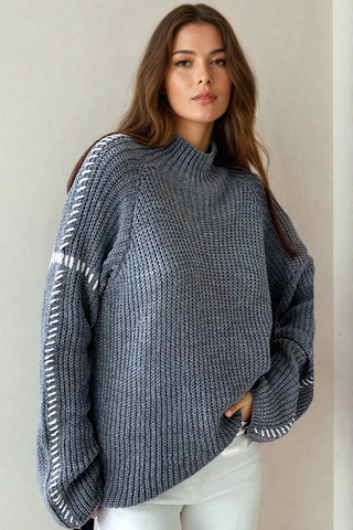 SABRINA BOUCLÉ KNIT SWEATER