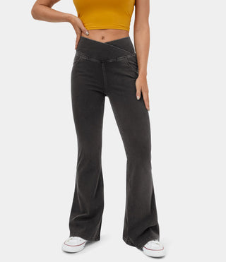 SOLARA FLEX: WAIST-SNATCHING FLARED JEANS