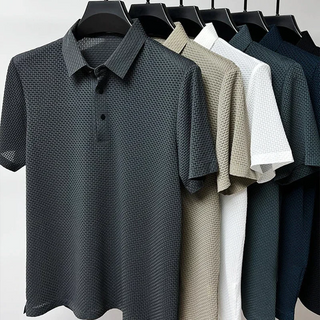 BRICADO SILK POLO SHIRT