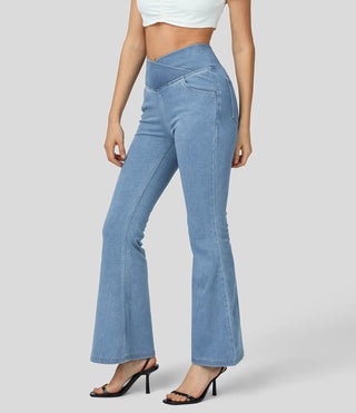 SOLARA FLEX: WAIST-SNATCHING FLARED JEANS